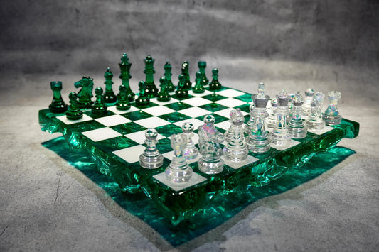 Handmade Dark Green Resin