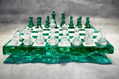 Handmade Dark Green Resin