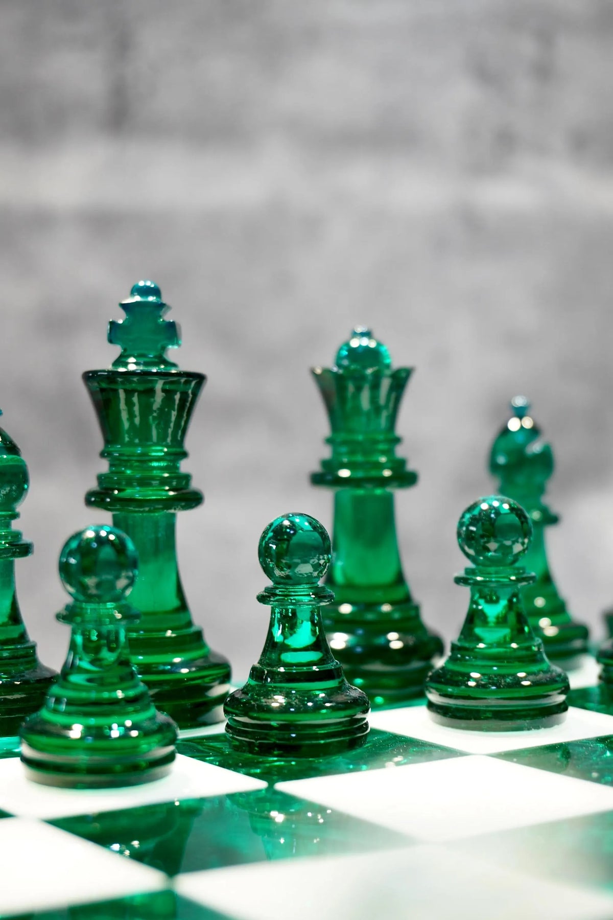 Handmade Dark Green Resin