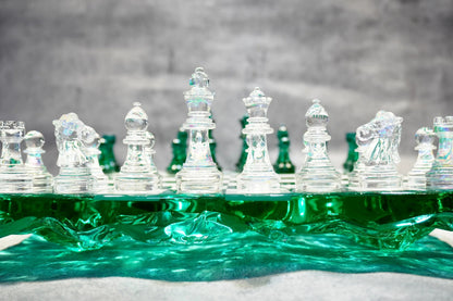 Handmade Dark Green Resin